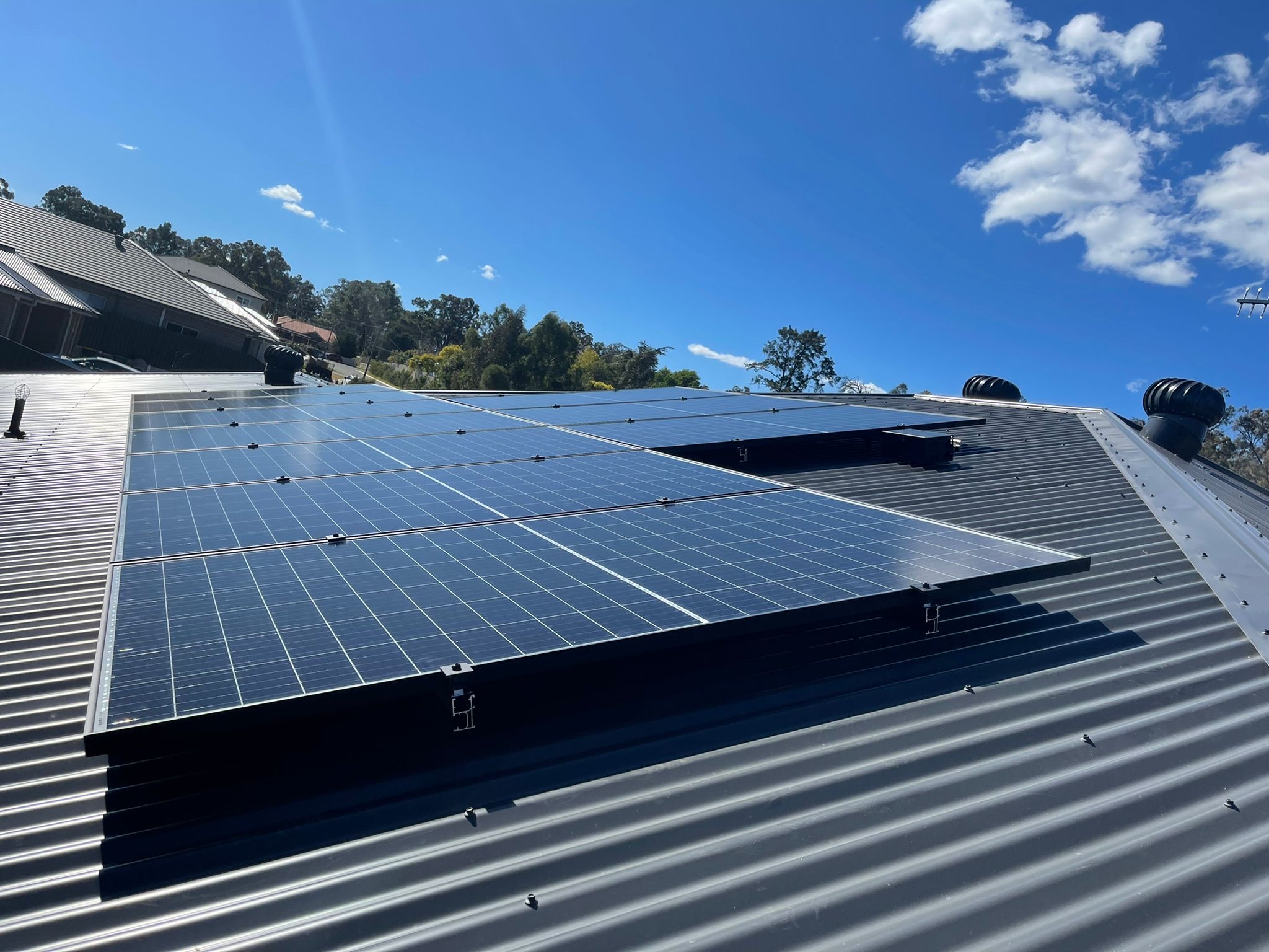 What are the components of a solar power system?