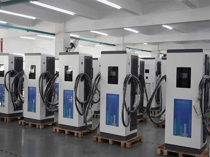 EV Charging Solution, AC EVSE - 22kW AC EV charger, DC EV charger, 240KW fast charger